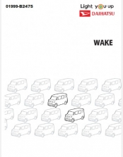 DAIHATSU WAKE 2019 OWNERS MANUAL IN ENGLISH